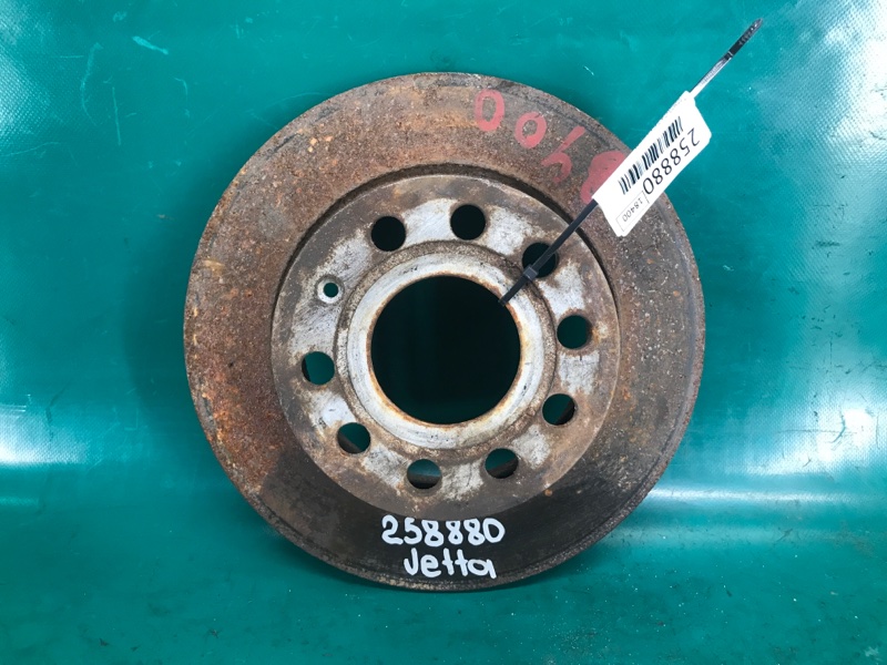 Тормозной диск задний VOLKSWAGEN JETTA USA 10-17 2015 Седан 2.0 5C0 615 601 Б/У