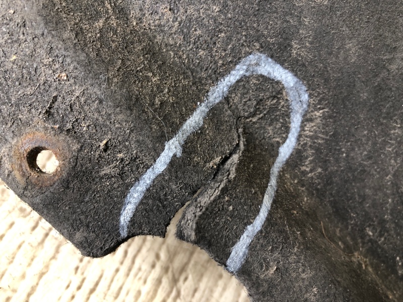 Подкрылок задний левый FUSION 14- Подкрылок задний левый FUSION 14-