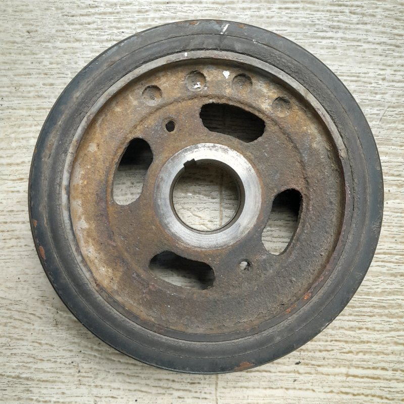 Шкив коленвала NISSAN X-TRAIL T30 01-07 2.5 QR25DE 123036N200 Б/У