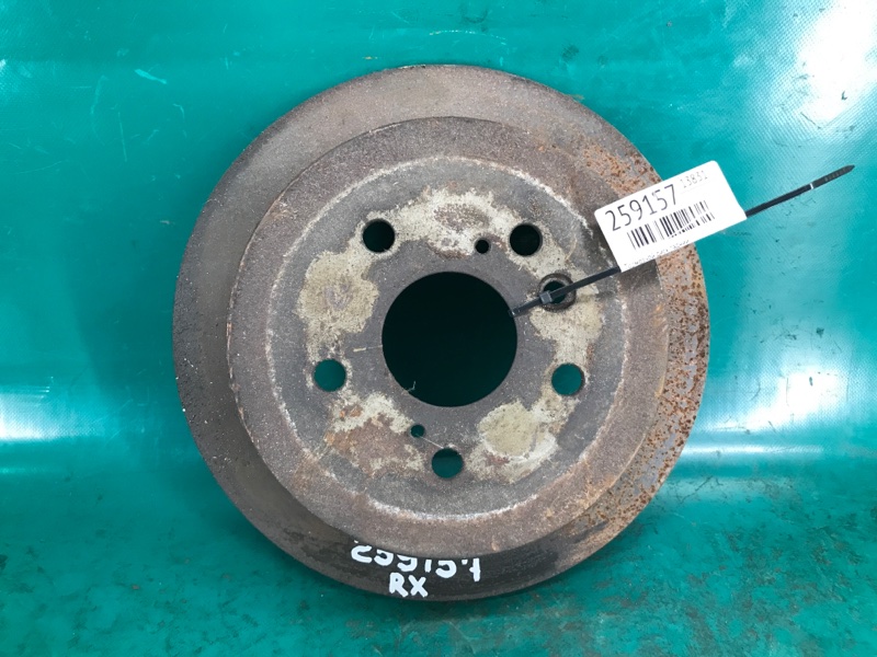 Тормозной диск задний LEXUS RX300/330/350/400 03-09 2007 Внедорожник 3.5 2GR-FE 42431-0E011 Б/У