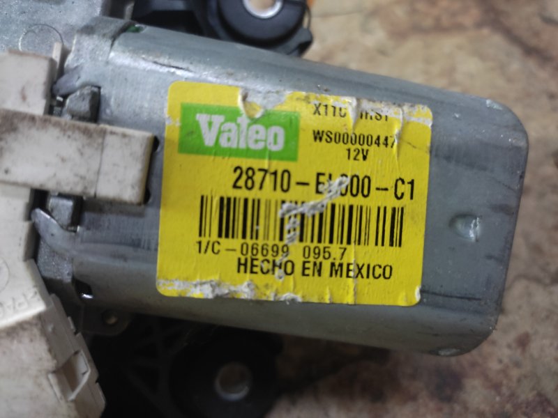 Моторчик стеклоочистителя задний TIIDA/VERSA C11 04-11 2007 Хетчбек 1.8