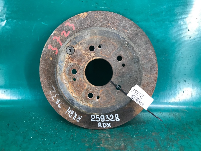 Тормозной диск задний ACURA RDX 06-12 2007 Внедорожник 2.3 42510-STK-A00 Б/У