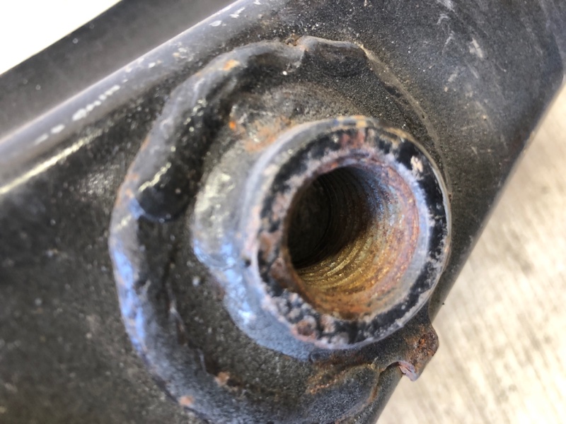 Усилитель заднего бампера CX-9 06-16 2012 3.7 CA