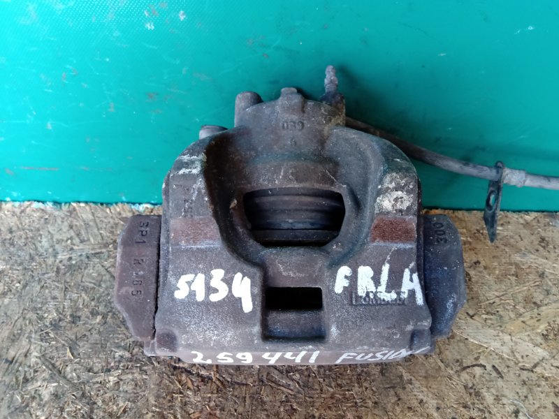 Суппорт тормозной передний левый FORD FUSION 14- 2014 Седан 2.5 DG9Z-2B121-A Б/У