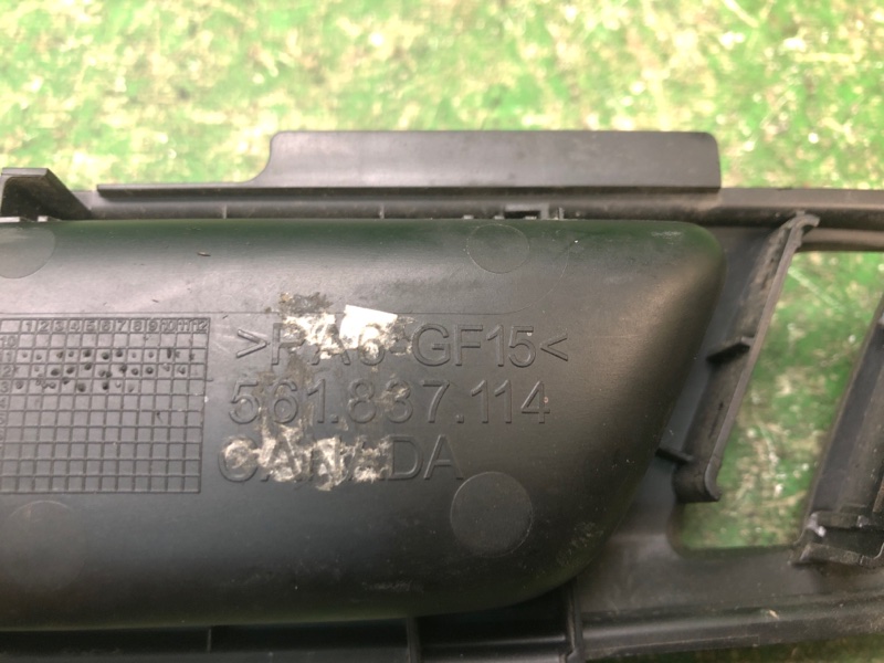 Ручка двери внутренняя передняя правая PASSAT B7 11-15 2014 Седан 2.5 CBUA