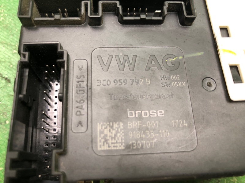 Стеклоподъемник передний правый PASSAT B7 11-15 2014 Седан 2.5 CBUA