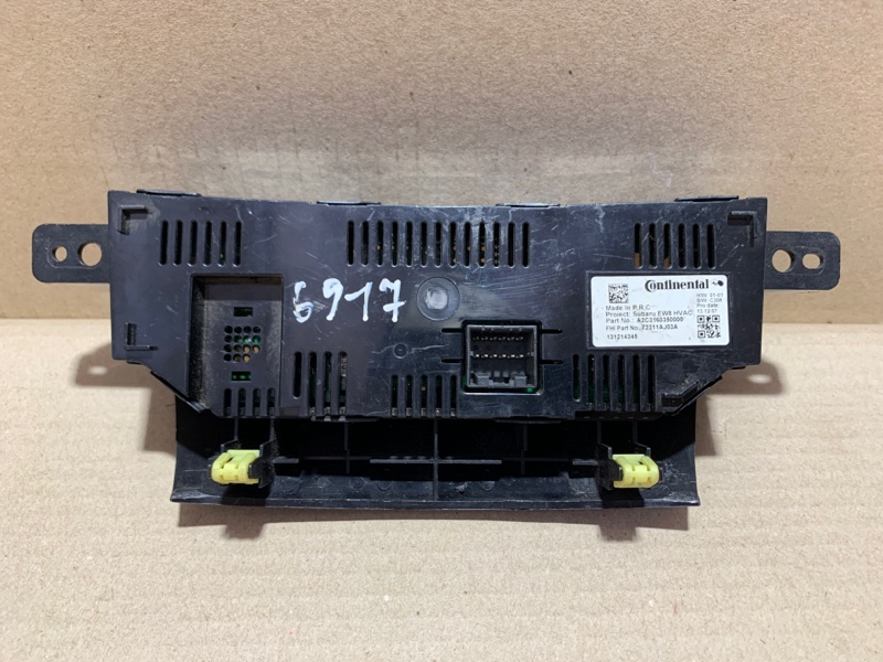 Блок управления печкой SUBARU OUTBACK 09-14 BR