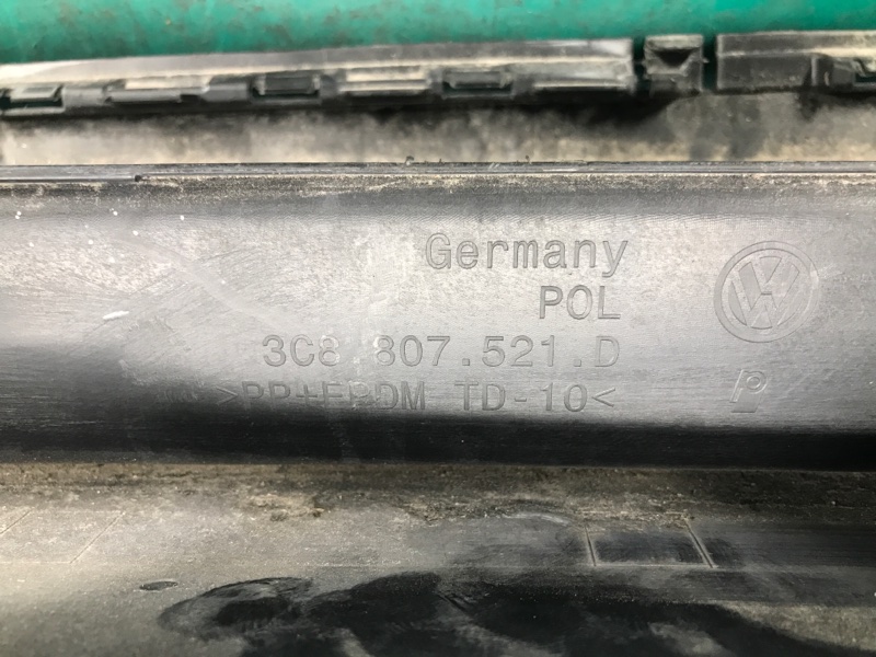 Накладка бампера задняя PASSAT CC 12-18 2014 Седан 2.0 CCTA