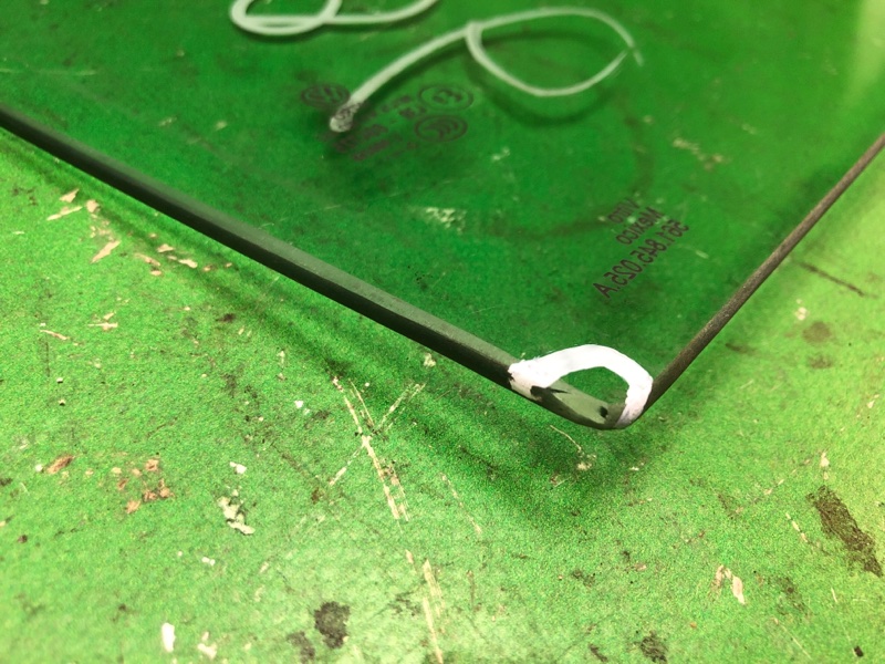 Стекло двери заднее левое PASSAT B7 11-15 2014 Седан 2.5 CBUA