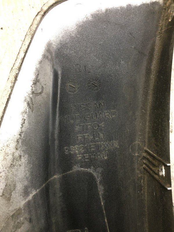 Брызговик задний левый SENTRA (B16) 06–12 2012 2.0 MR20DE Брызговик задний левый SENTRA (B16) 06–12 2012 2.0 MR20DE