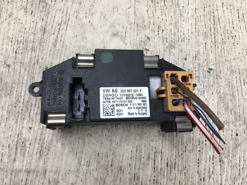 Резистор печки PASSAT CC 12-18 2013 Седан 2.0 CBFA Резистор печки PASSAT CC 12-18 2013 Седан 2.0 CBFA