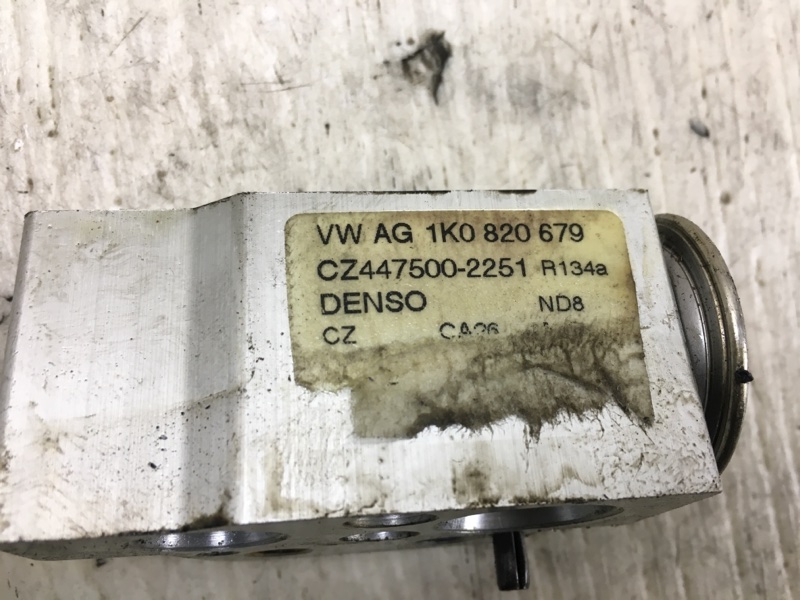 Клапан кондиционера PASSAT CC 12-18 2013 Седан 2.0 CBFA