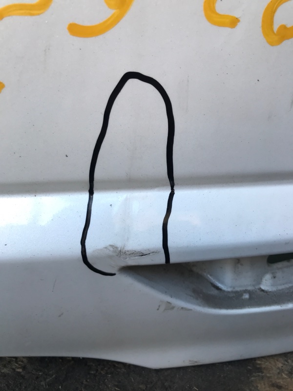 Бампер задний TLX 14-17 2016 Седан 3.5