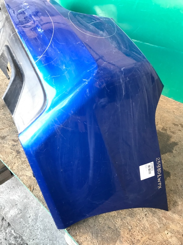 Бампер задний WRX STI 2014 -