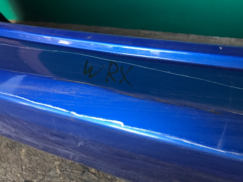 Бампер задний WRX STI 2014 -