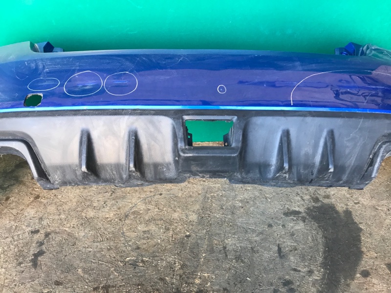 Бампер задний WRX STI 2014 -