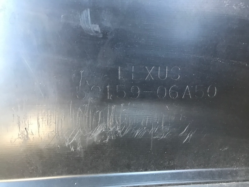 Бампер задний ES350 12-18 3.5 2GR-FE