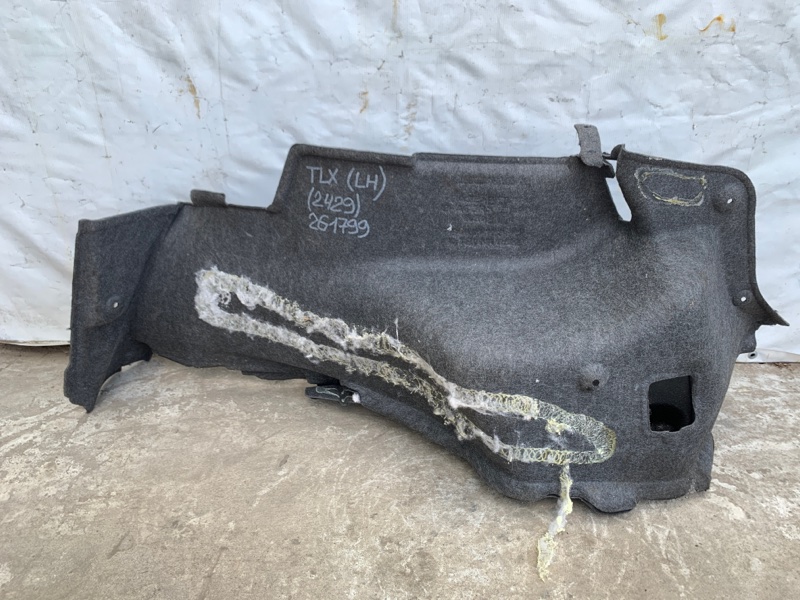 Обшивка багажника левая TLX 14-17 2017 Седан 2.4