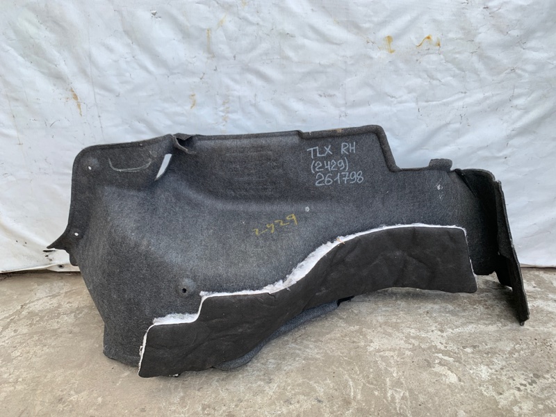 Обшивка багажника правая TLX 14-17 2017 Седан 2.4 Обшивка багажника правая TLX 14-17 2017 Седан 2.4
