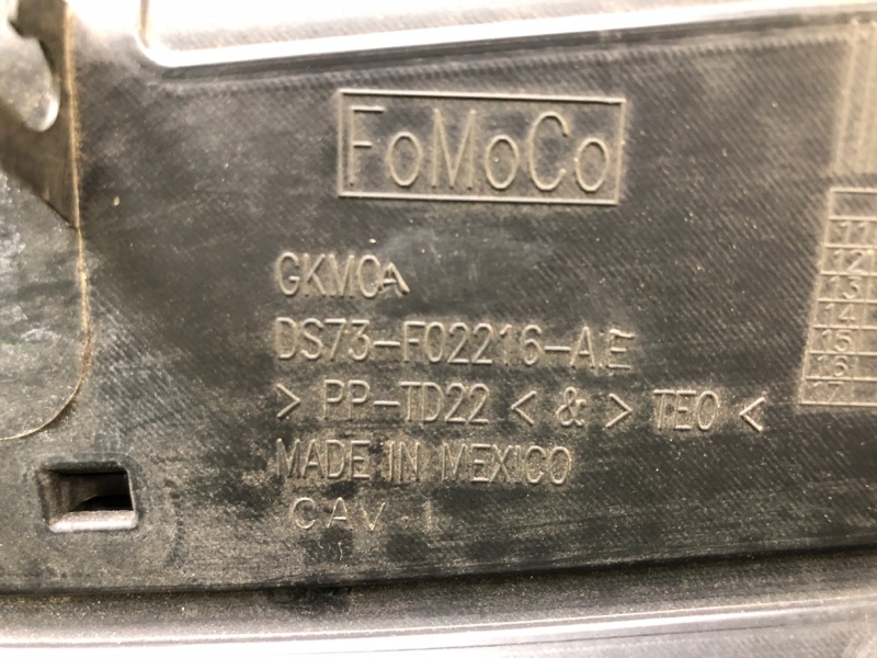 Пластик под лобовое стекло / Жабо FUSION 14- 2013 Седан C20EDEF