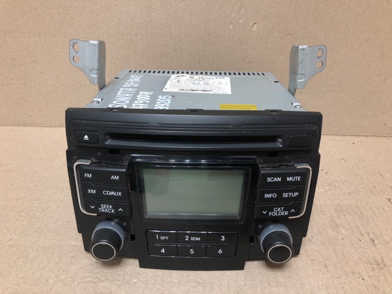 Магнитола HYUNDAI SONATA YF 10-14 2011 Седан 2.4 96180-3Q001 Б/У