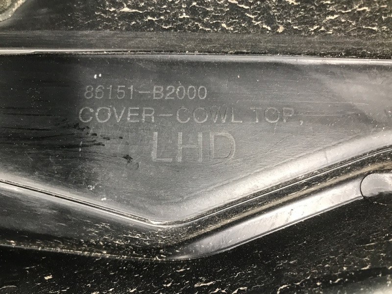 Пластик под лобовое стекло / Жабо SOUL PS 13-19 2016 PS 2.0 G4NC