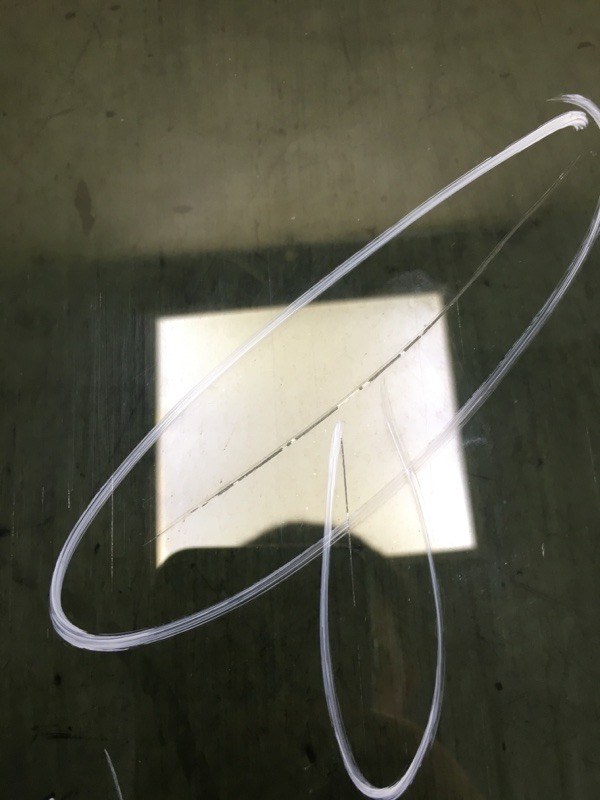 Стекло двери заднее левое MDX (YD1) 00-06 2002 Внедорожник 3.5