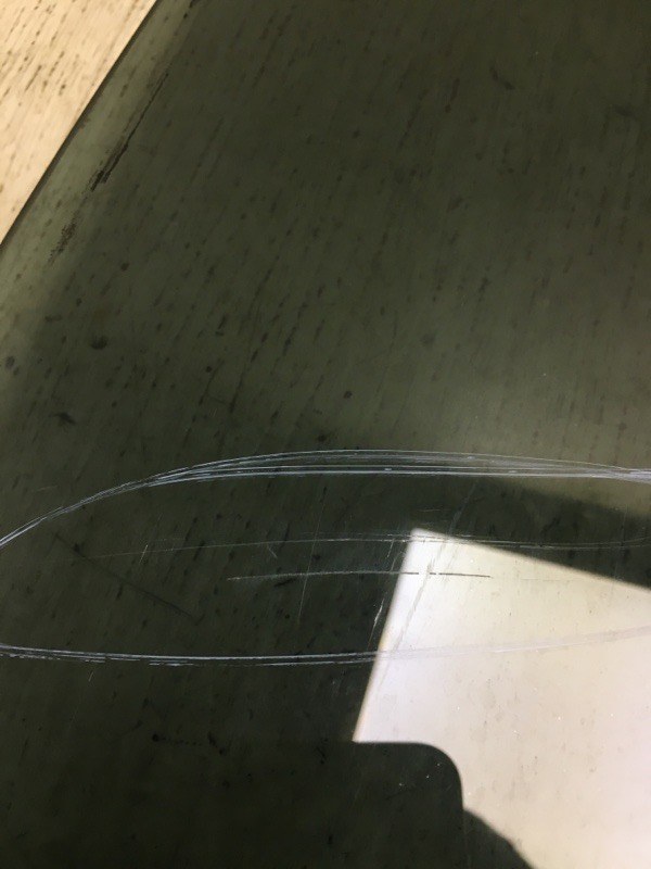 Стекло двери заднее левое MDX (YD1) 00-06 2002 Внедорожник 3.5