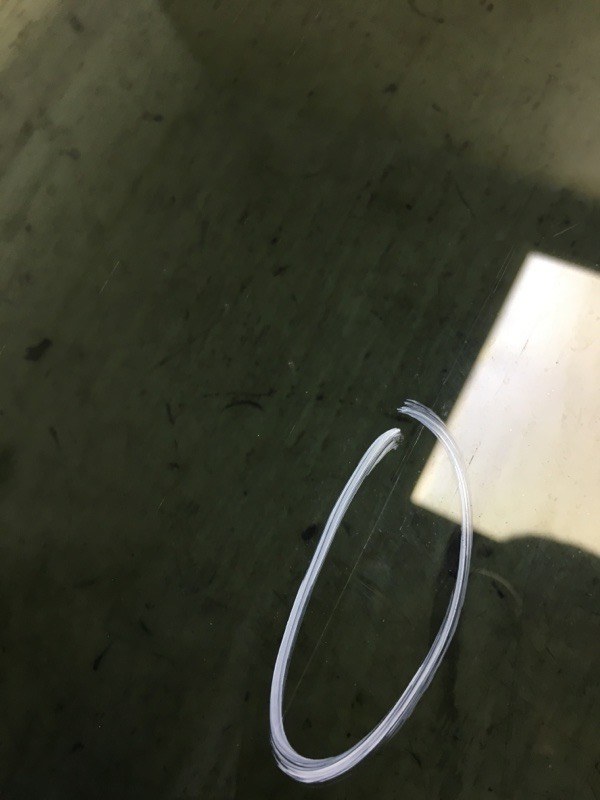 Стекло двери заднее левое MDX (YD1) 00-06 2002 Внедорожник 3.5