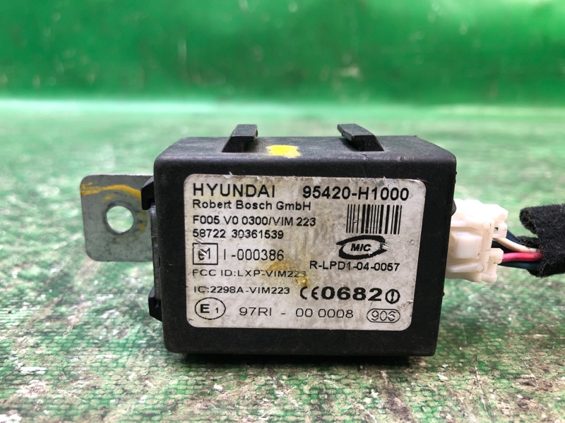 Запчасть блок иммобилайзера KIA SPORTAGE KM 04-10 95420H1000 Б/У Блок иммобилайзера KIA SPORTAGE KM 04-10 95420H1000 Б/У