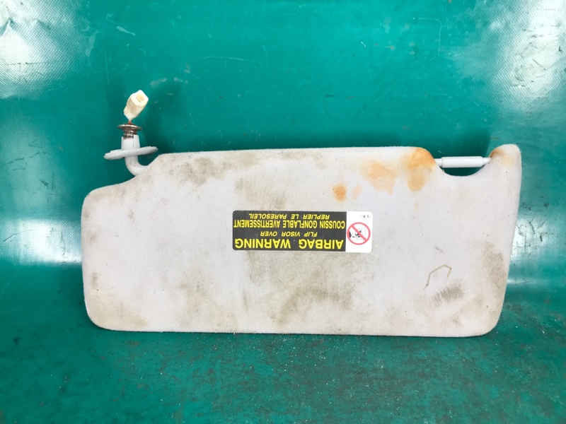 Козырек солнцезащитный правый LEXUS RX300/330/350/400 03-09 2007 Внедорожник 3.5 2GR-FE 74310-0E011-B0 Б/У