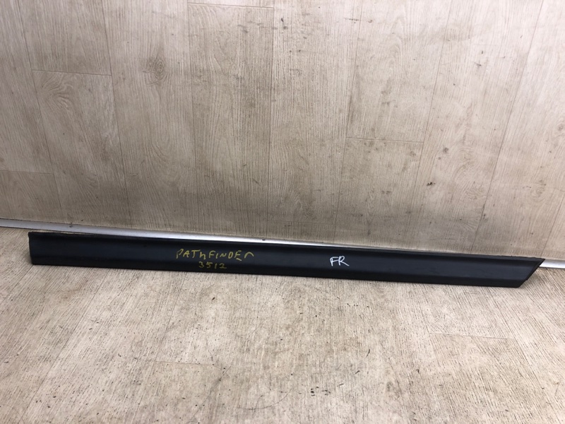 Накладка двери передняя правая NISSAN PATHFINDER R52 12-21 2014 R52 3.5 VQ35DE 80876-3KA0A Б/У