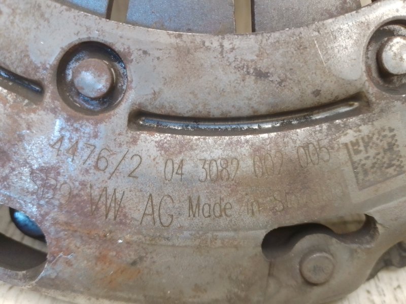 Корзина сцепления JETTA USA 10-17 2017 162 1.4 CZTA