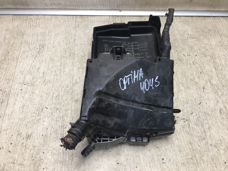 Блок предохранителей моторный отсек KIA OPTIMA TF 11-16 TF 2.4 G4KJ