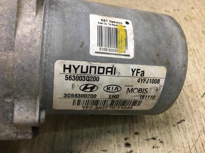 Рулевой вал SONATA YF 10-14 2011 Седан 2.4