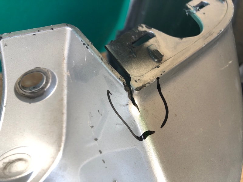 Бампер задний PILOT 08-15