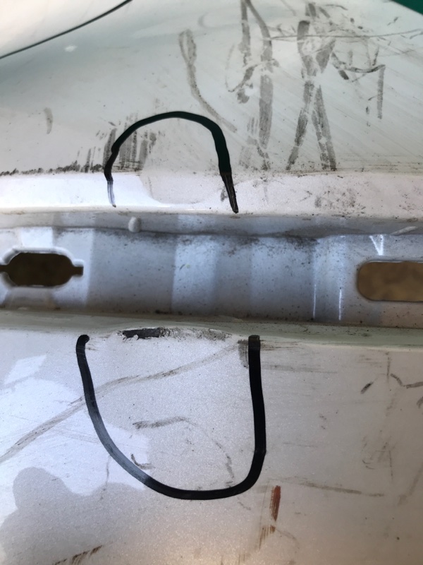 Бампер задний CIVIC  21- 2021