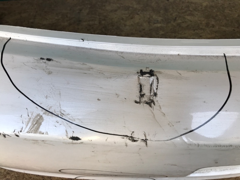 Бампер задний SOLARA 03-09 2006 Кабриолет 3.3 3MZ-FE