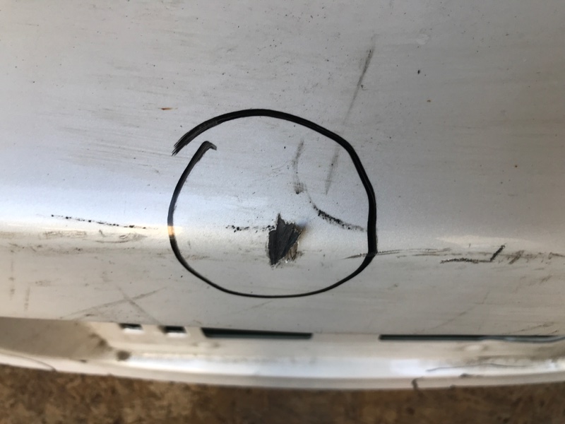 Бампер задний SOLARA 03-09 2006 Кабриолет 3.3 3MZ-FE