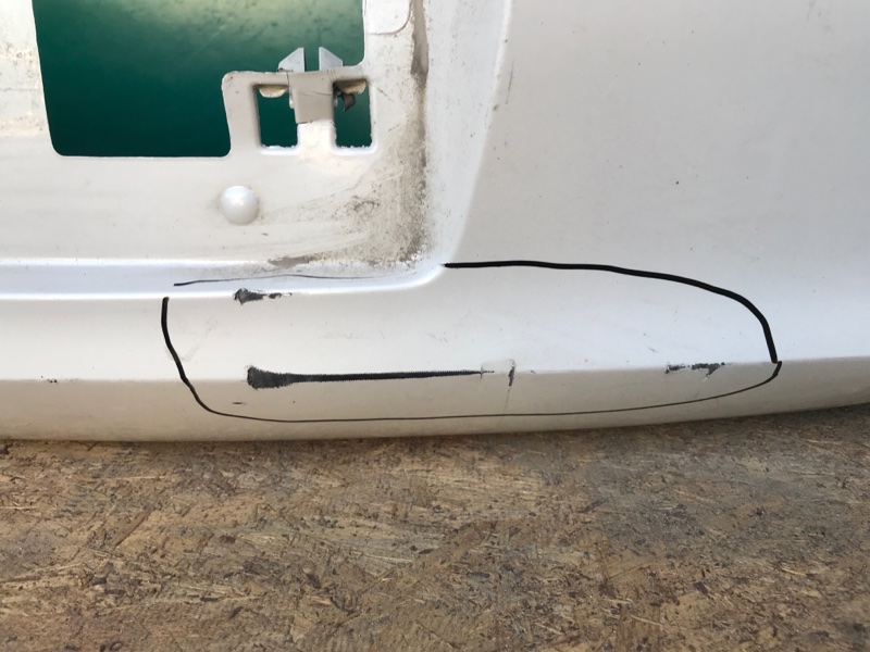 Бампер задний SOLARA 03-09 2006 Кабриолет 3.3 3MZ-FE