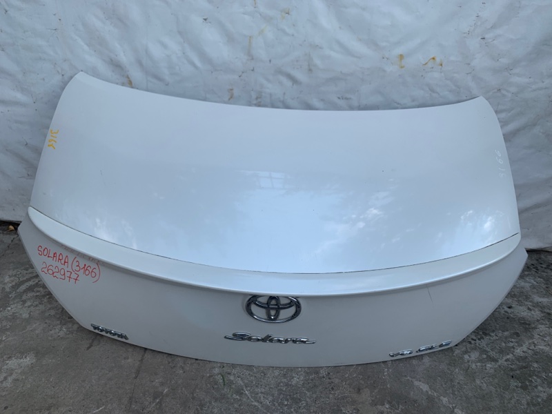 Крышка багажника SOLARA 03-09 2004 3.3 3MZFE Крышка багажника SOLARA 03-09 2004 3.3 3MZFE