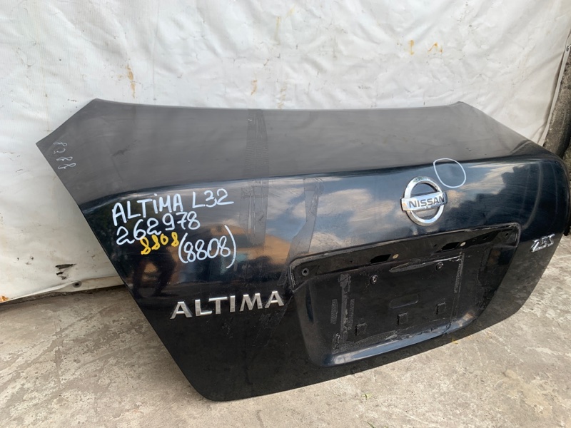 Крышка багажника NISSAN ALTIMA L32 07-12 Седан 2.5 QR25DE