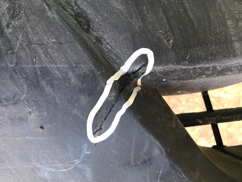 Бампер передний TRANSIT 14- 2015-2019