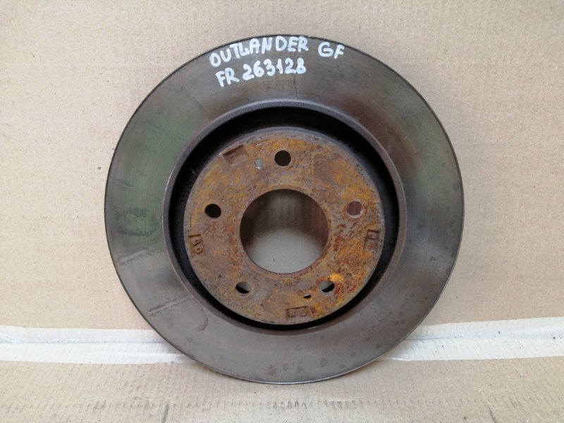 Запчасть тормозной диск передний MITSUBISHI OUTLANDER GF 12- 4615A179 Б/У Тормозной диск передний MITSUBISHI OUTLANDER GF 12- 4615A179 Б/У