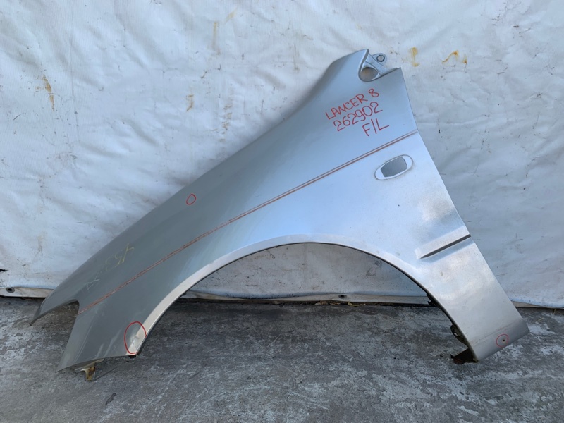 Запчасть крыло переднее левое MITSUBISHI LANCER 4/5/6/7/8 88-02 00-03 MR555075 Б/У Крыло переднее левое MITSUBISHI LANCER 4/5/6/7/8 88-02 00-03 MR555075 Б/У