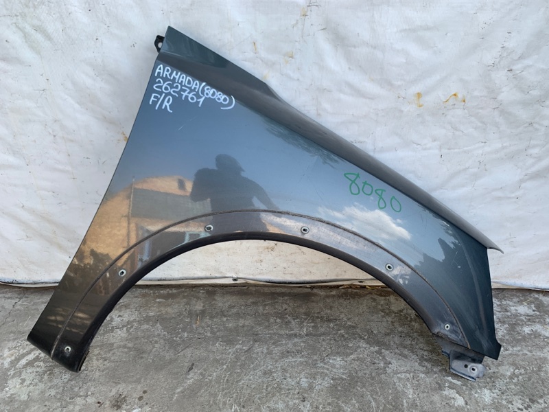 Крыло переднее правое NISSAN QX56 / TITAN / ARMADA 04-16 2008 VK56DE F3100-ZQ0MA Б/У