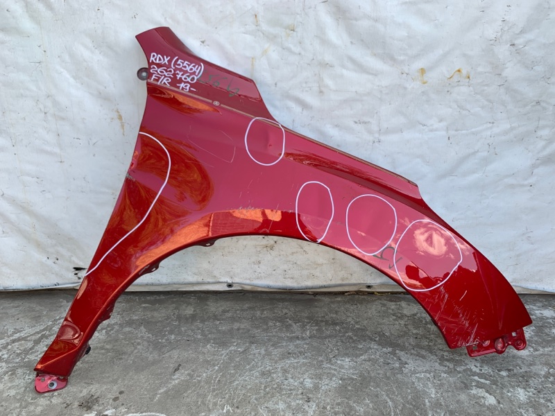 Запчасть крыло переднее правое ACURA RDX 19- 2021 2.0 60210-TJB-A90ZZ Б/У Крыло переднее правое ACURA RDX 19- 2021 2.0 60210-TJB-A90ZZ Б/У
