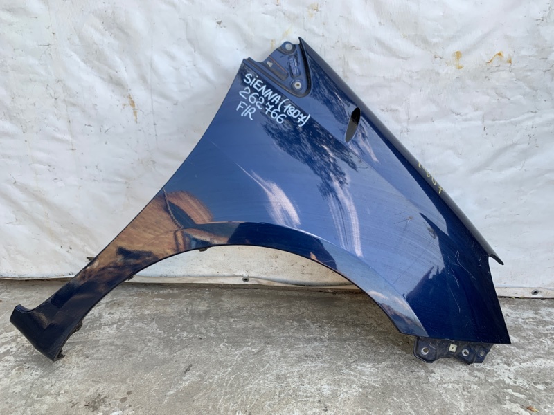 Запчасть крыло переднее правое TOYOTA SIENNA 03-10 2006 3.5 2GR-FE 53811-AE030 Б/У Крыло переднее правое TOYOTA SIENNA 03-10 2006 3.5 2GR-FE 53811-AE030 Б/У