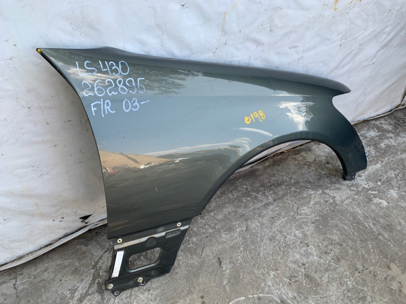 Крыло переднее правое LEXUS LS430 00-06 UCF30L 4.3 3UZFE Крыло переднее правое LEXUS LS430 00-06 UCF30L 4.3 3UZFE