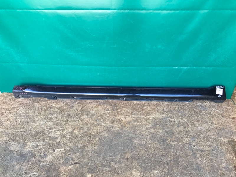 Накладка порога наружная левая LEXUS GS350 GS300 05-11 2008 Седан 3.5 2GR-FSE 75852-30901 Б/У